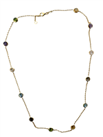 Collana Soranzo Gioielli Donna Pietre Colorate in Oro Tormalina DZ10441886